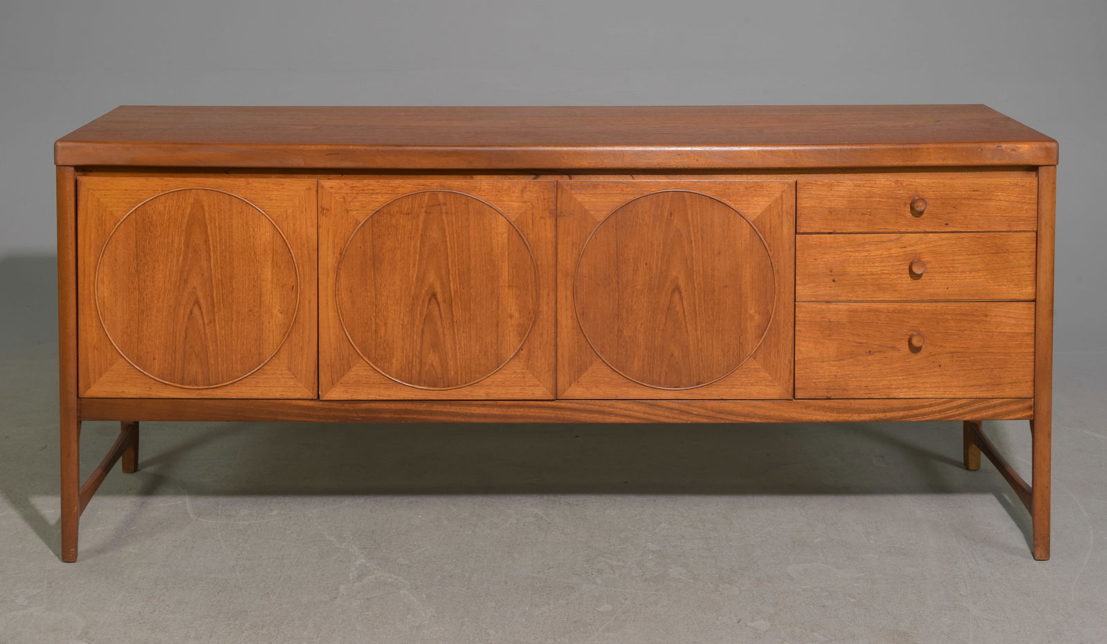 Large Mid Century Modern Circles Sideboard by Nathan (1 of 9)