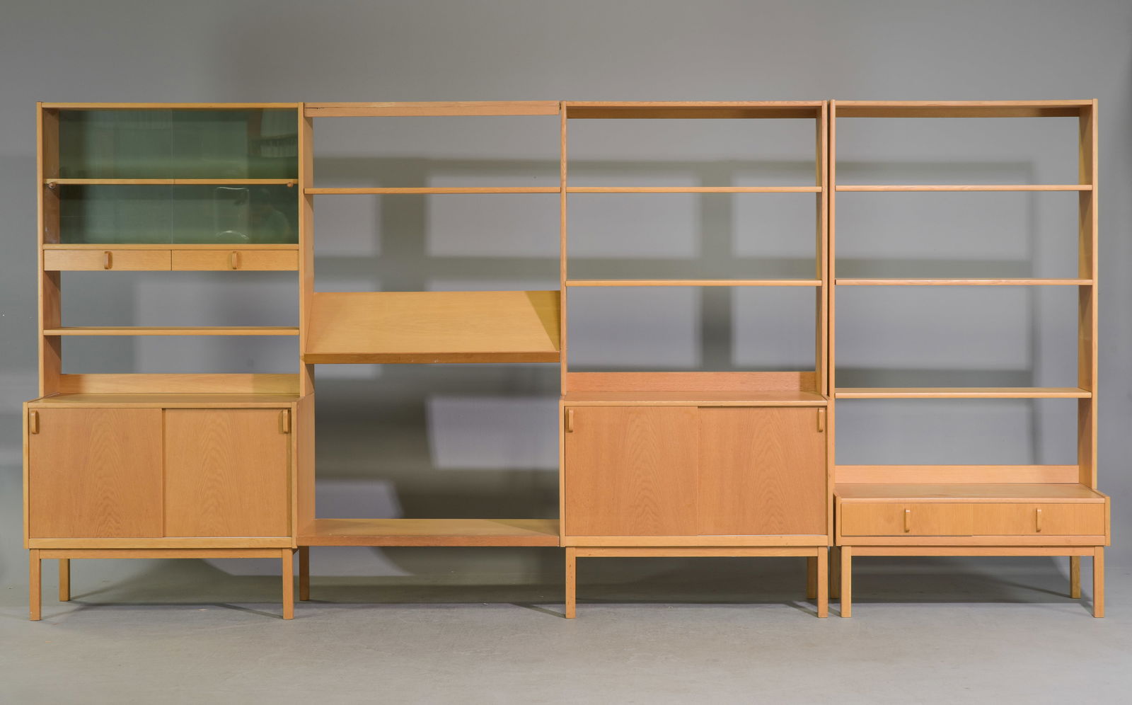 4 Scandinavian Mid Century Modern Wall Units (1 of 15)