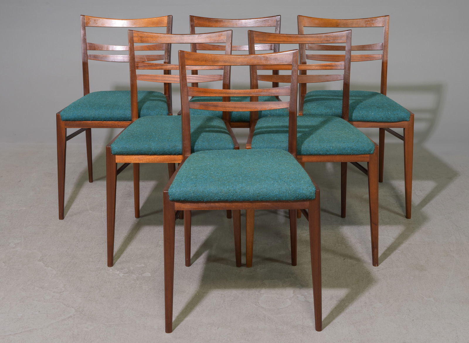 Set Of 6 Mid Century Modern Dining Chairs (1 of 5)