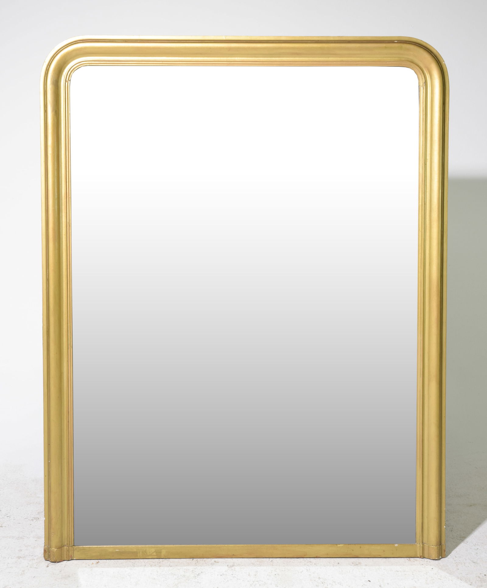 Louis Philippe Style Gold Gilt Framed Mirror (1 of 5)