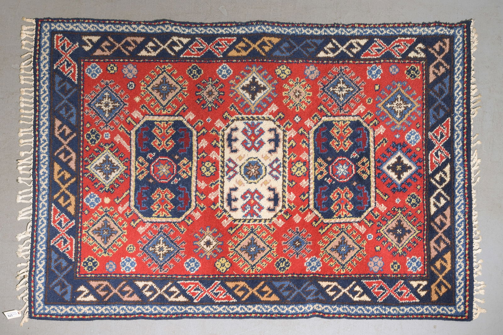Hand Knotted Rug - 7'10 x 5'6 (1 of 4)