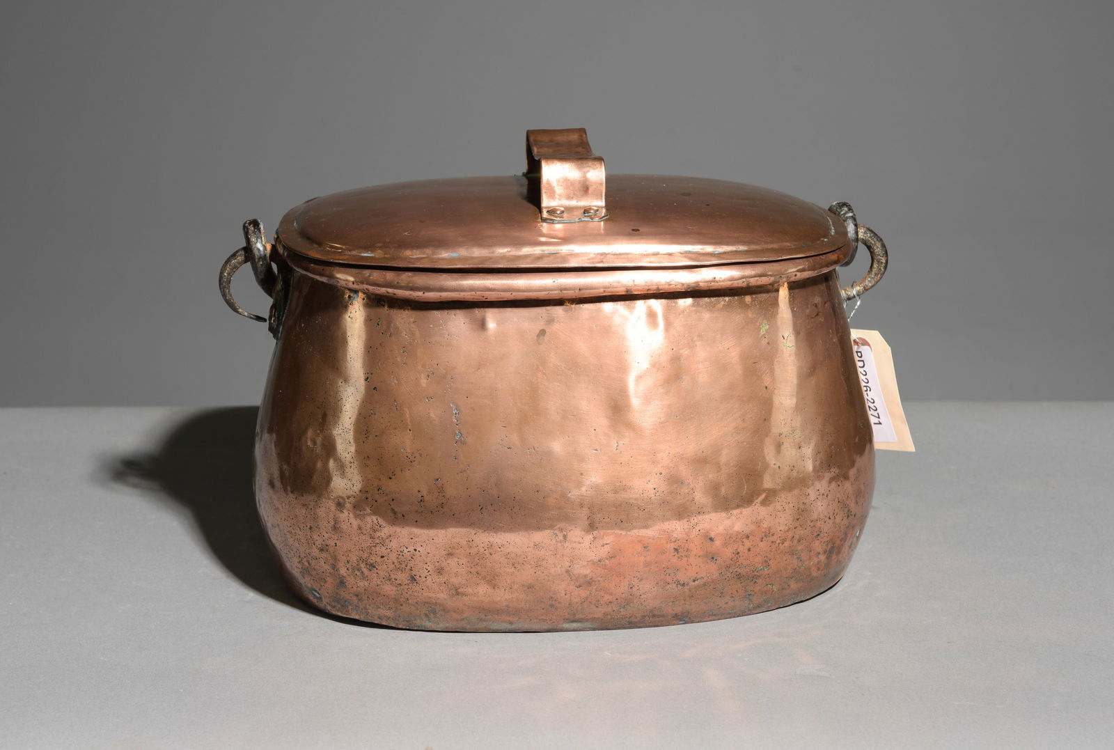 French Polished Copper Daubiere / Roasting Pot (1 of 4)