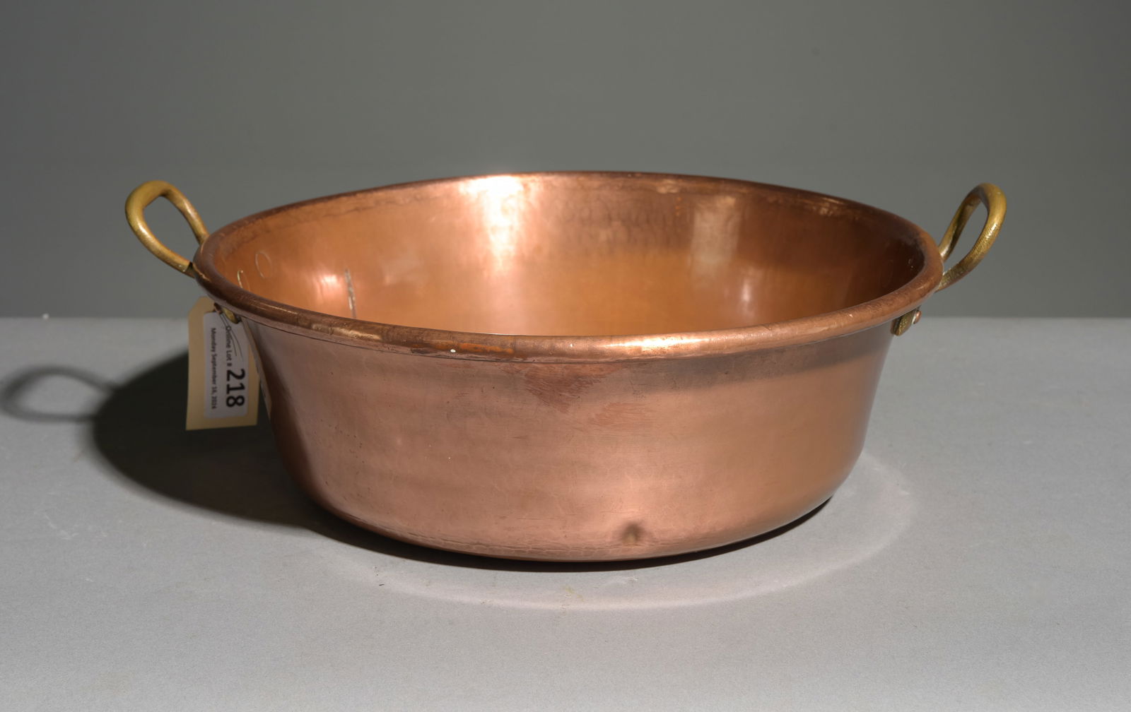 French Polished Copper Jam Pan (1 of 3)