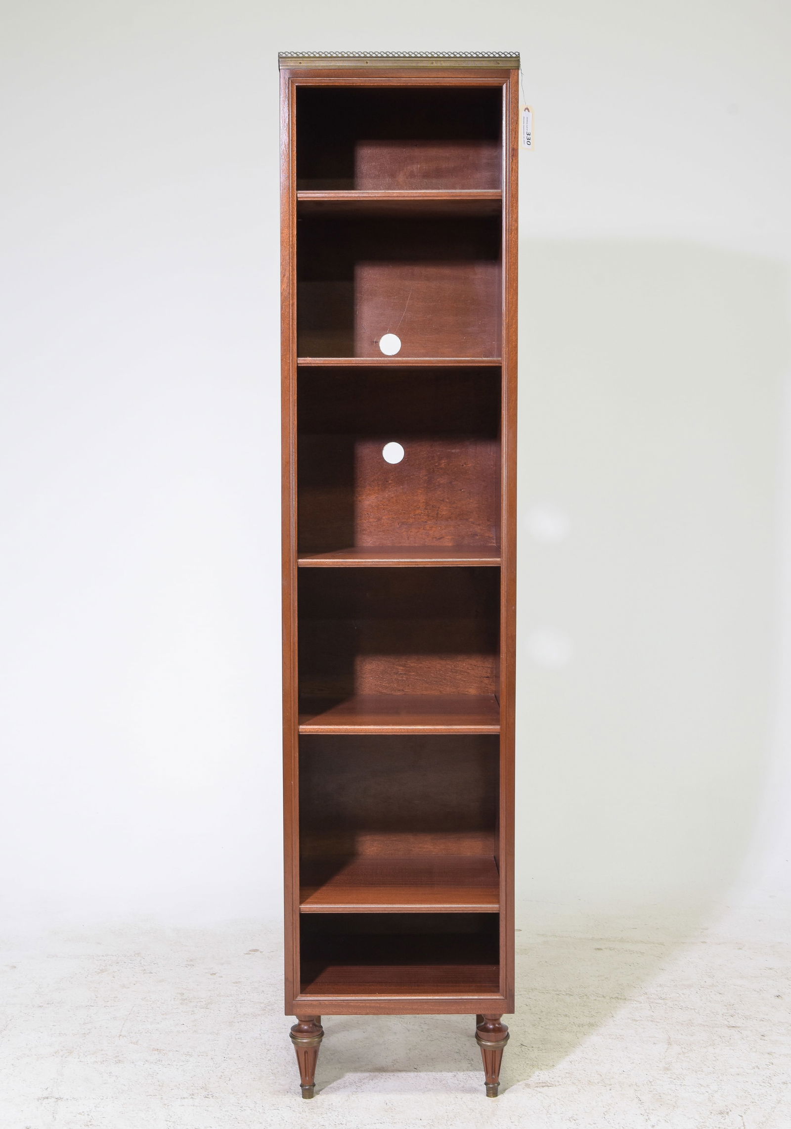 Louis XVI Style Tall Open Bookshelf c.1940's (1 of 5)