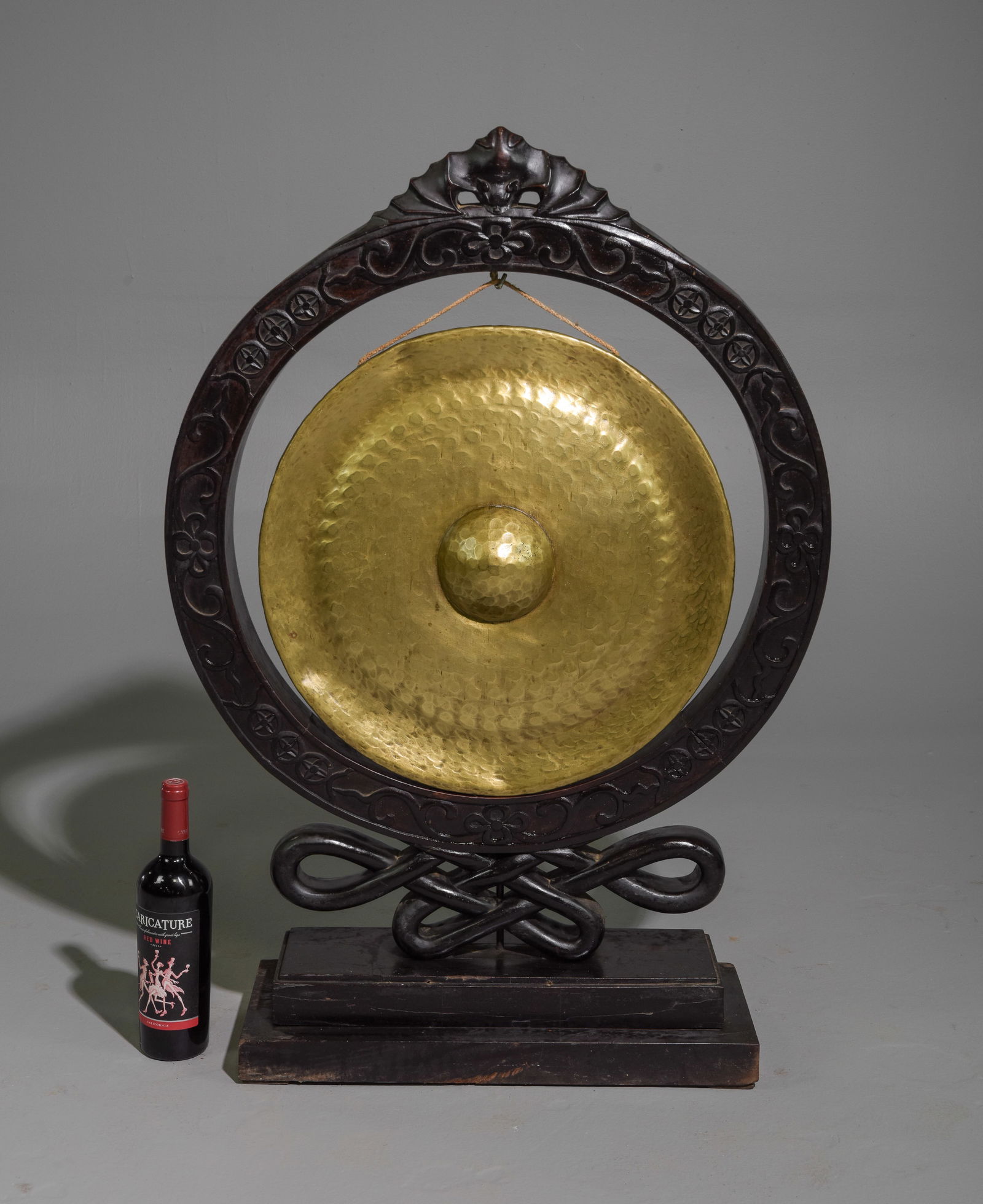 Asian Style Large Brass / Copper Gong (1 of 4)