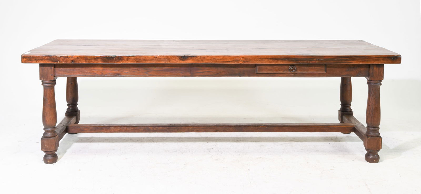 French Solid Oak Large Farmhouse Table c.1900 (1 of 6)