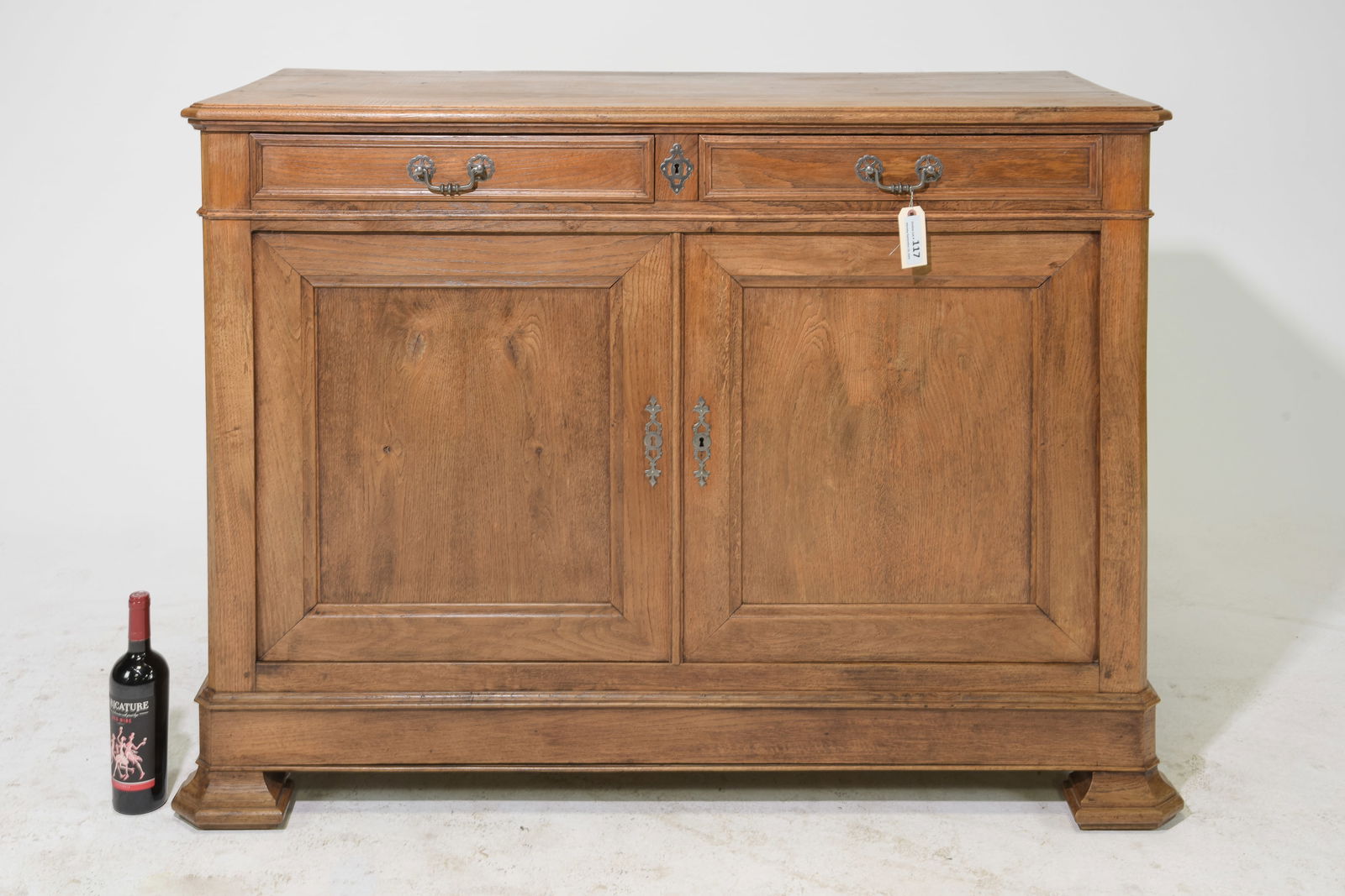 Louis Philippe Style Oak Buffet / Sideboard (1 of 6)