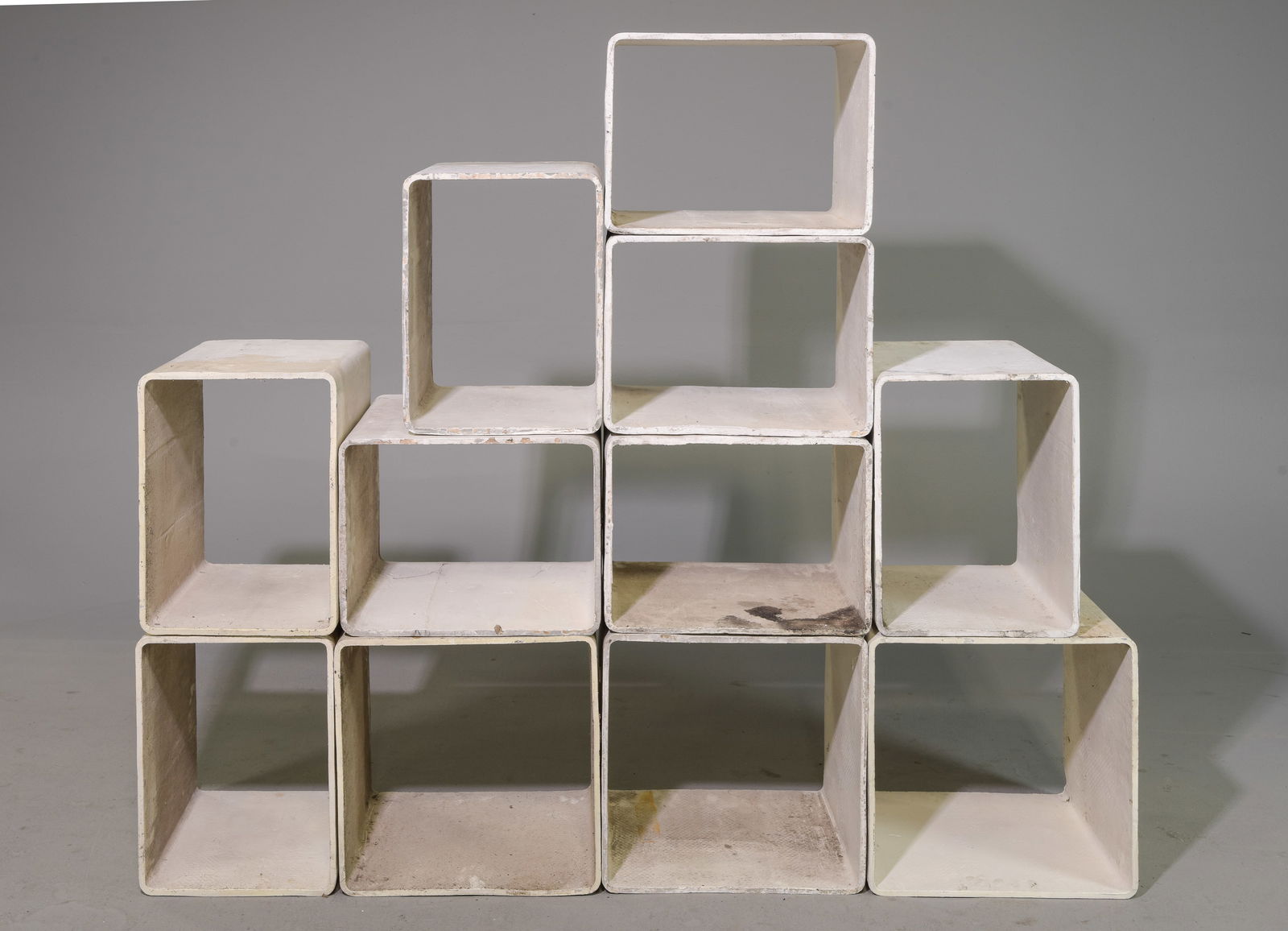 Willy Guhl 11pc Modular Cubist Bookshelf / Display #2 (1 of 6)