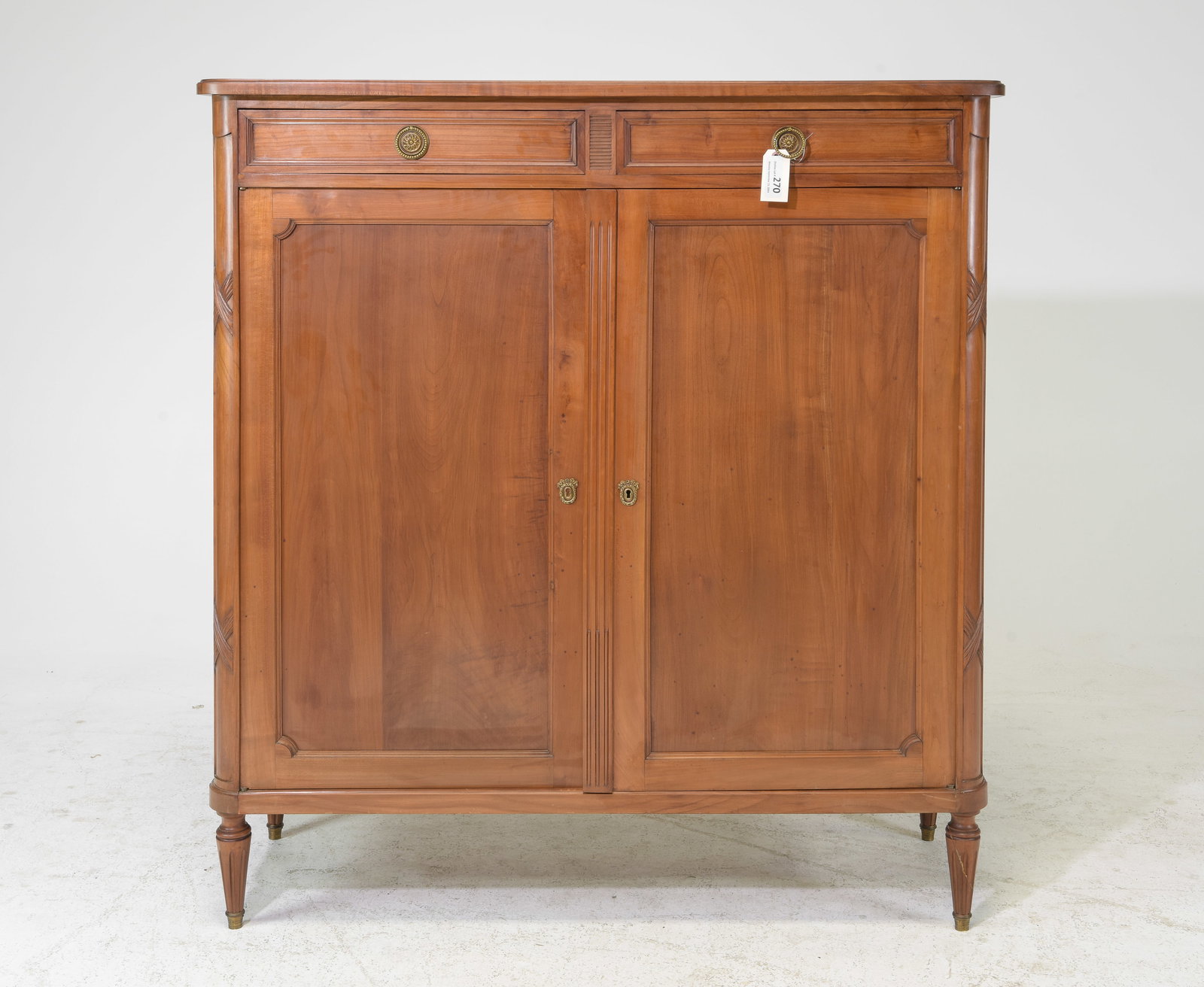 Louis XVI Style Double Door Cabinet / Cupboard (1 of 6)