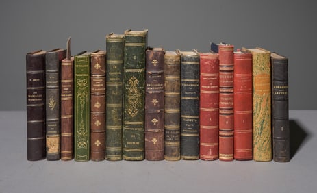 15 Assorted Antique European Novels / Books #4