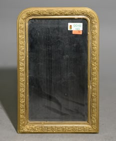 Louis Philippe Style Small Gold Framed Mirror #1