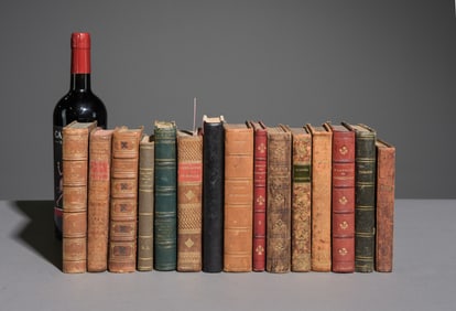15 Antique Assorted European Books / Novels #4
