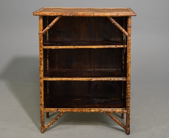 Bamboo & Ratan Open Bookshelf