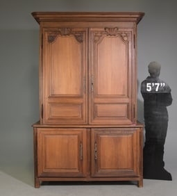 Louis Philippe Style Rustic Buffet Du Corps