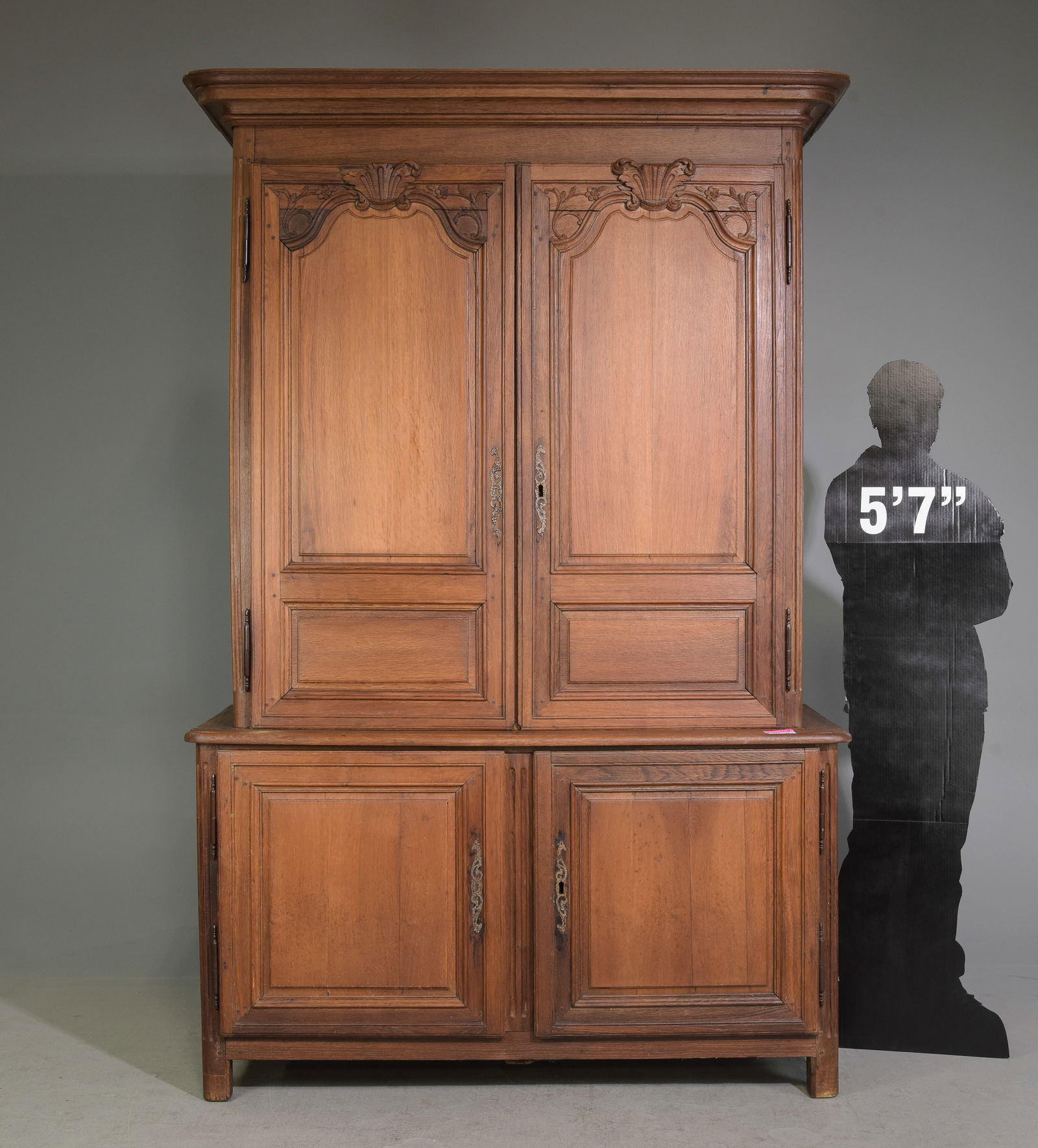 Louis Philippe Style Rustic Buffet Du Corps (1 of 7)