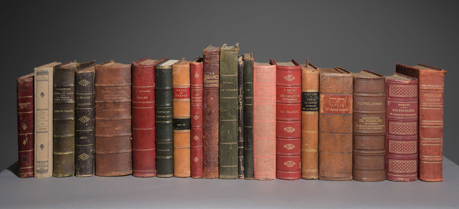 20 Antique Assorted Large European Books / Novels (1 of 10)