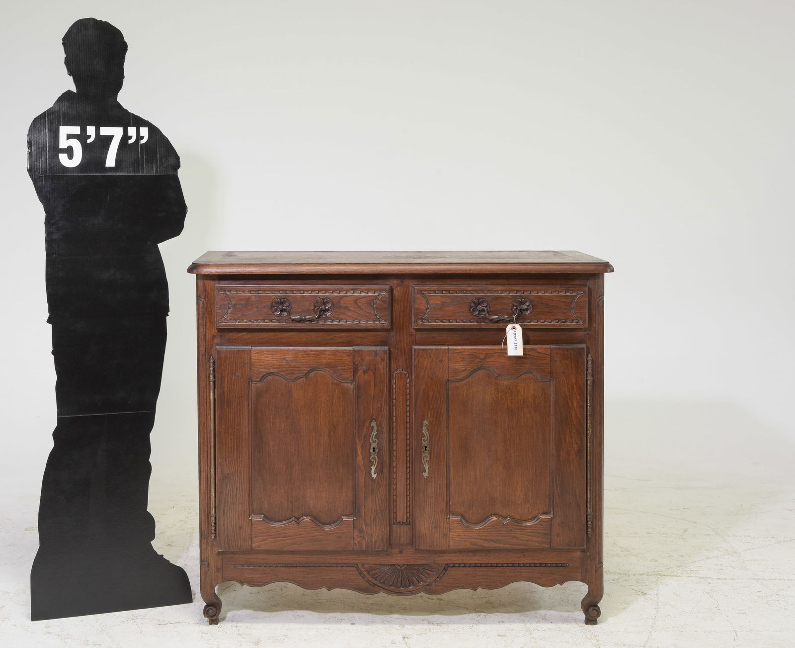 Louis XV Style Oak Buffet / Sideboard (1 of 7)