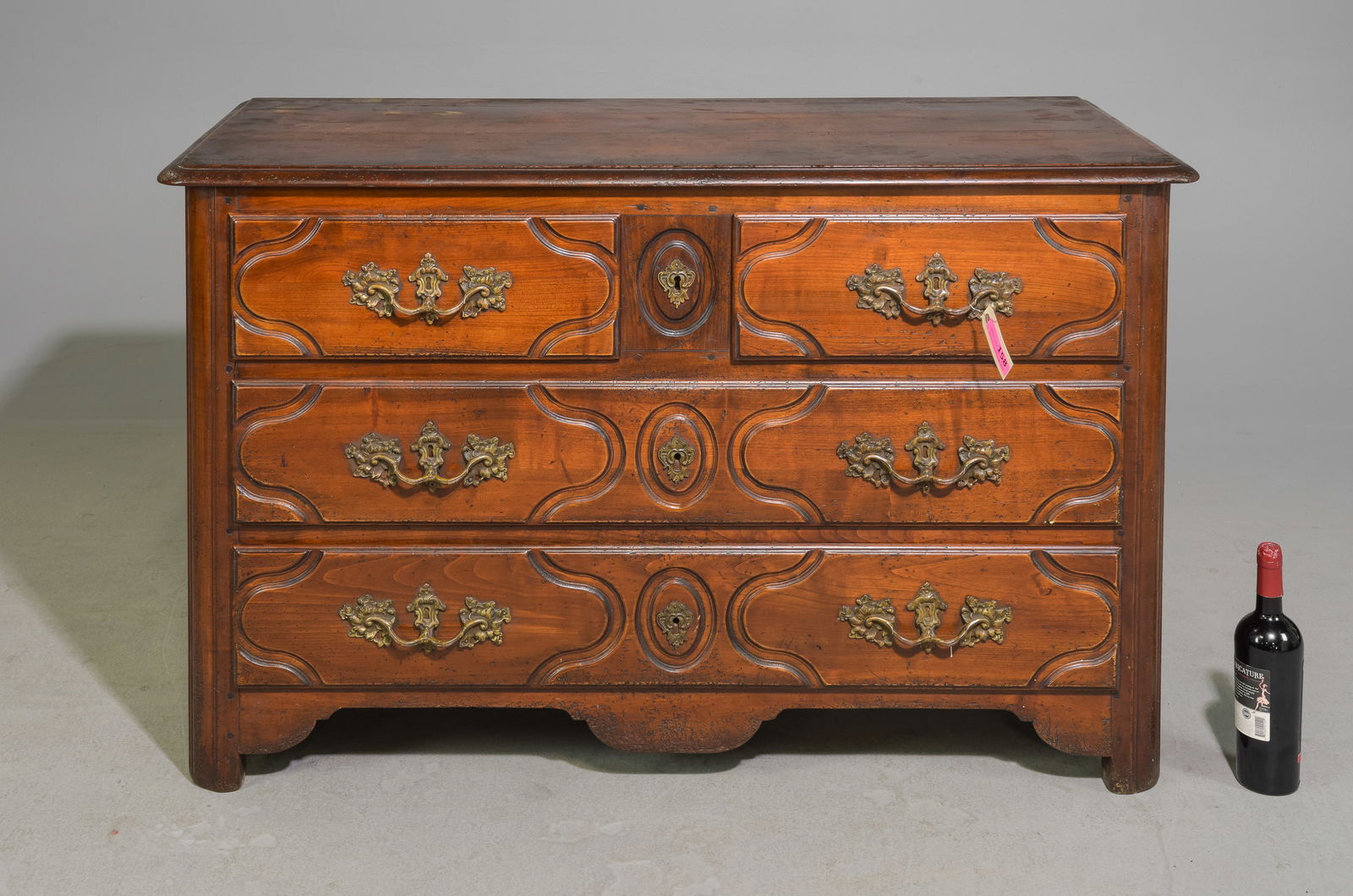 Louis XIV Style Five Drawer Chest (1 of 6)