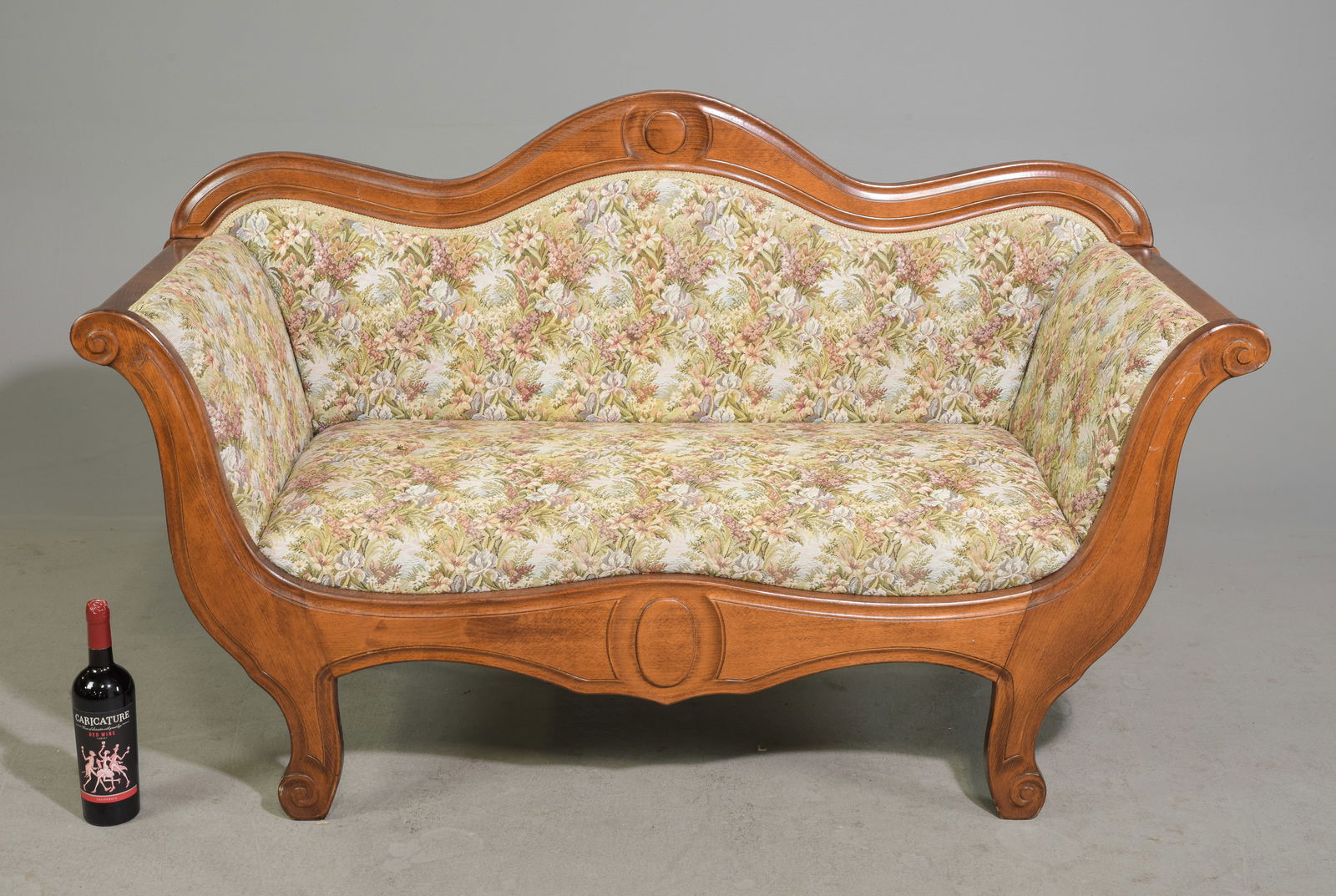 French Chestnut Needlepoint Sofa / Settee (1 of 6)