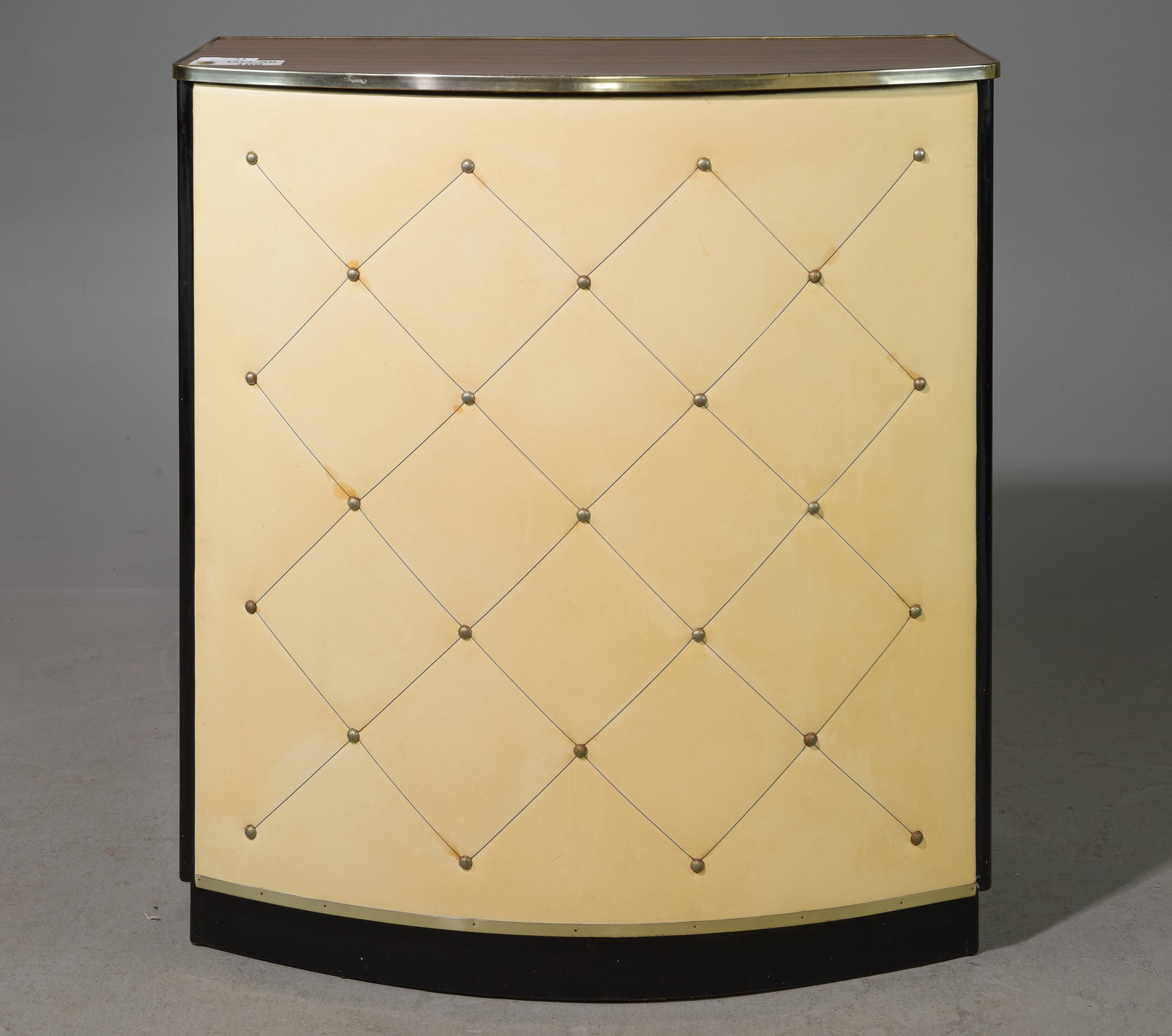Mid Century Modern Home Bar with Laminate Top: Danish Modern Style Home Bar with Laminate Top - 40 in tall x 36 x 18