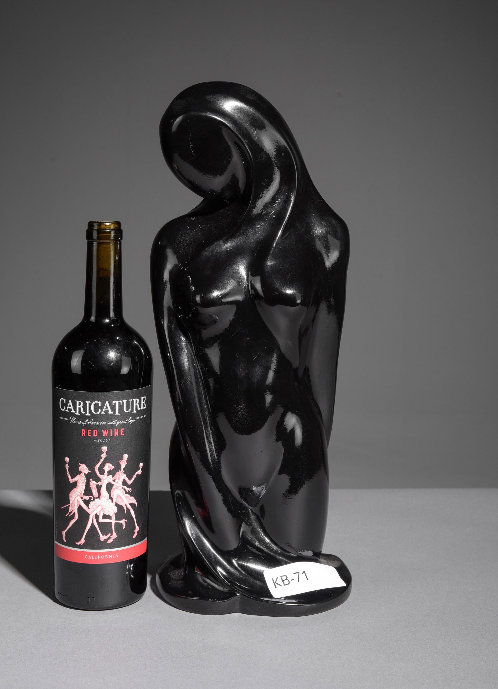 M. Wackerle c.1990 Art Deco Figure (1 of 5)