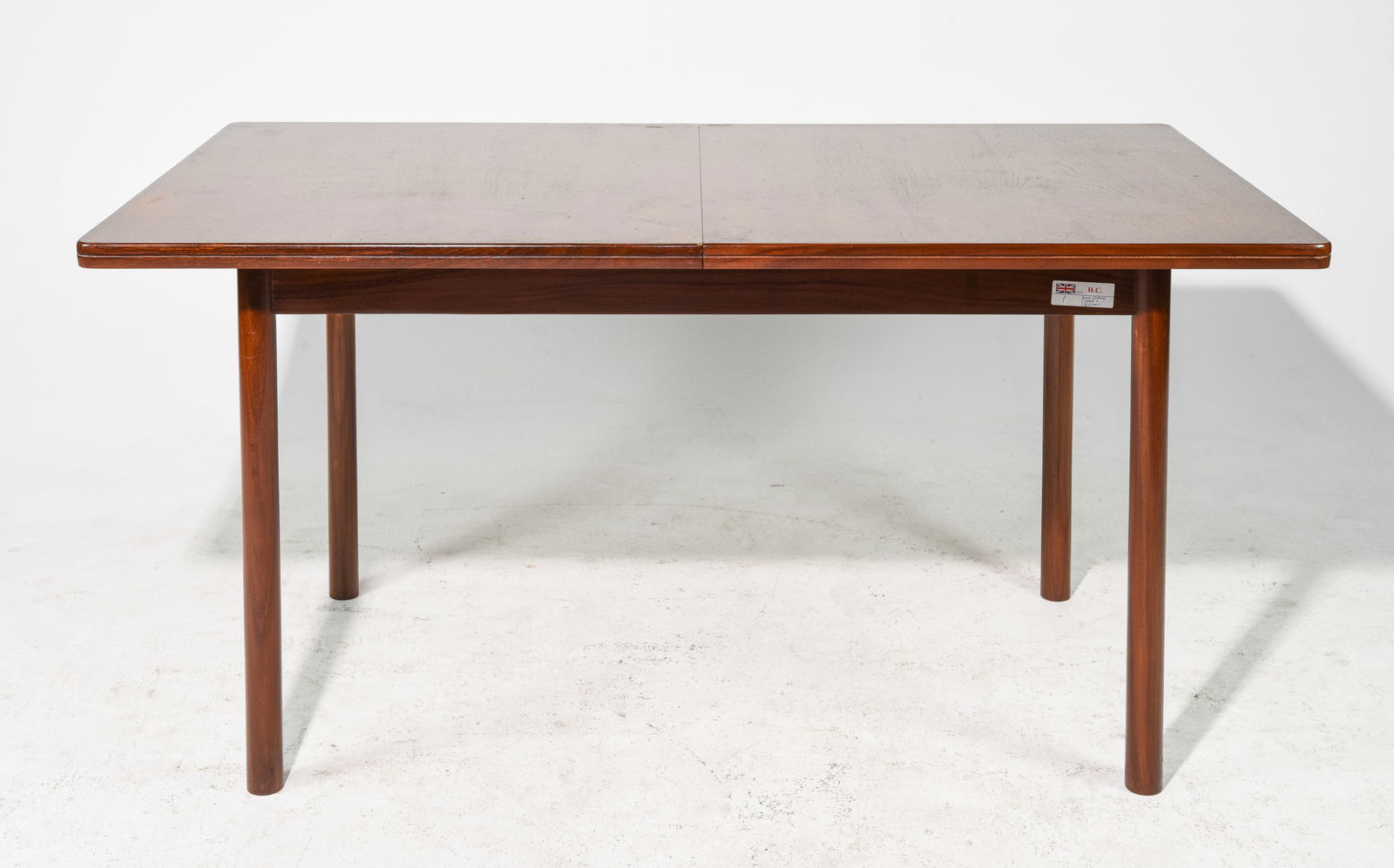 Danish Mid Century Modern Table with Pop Up Leaf (1 of 4)