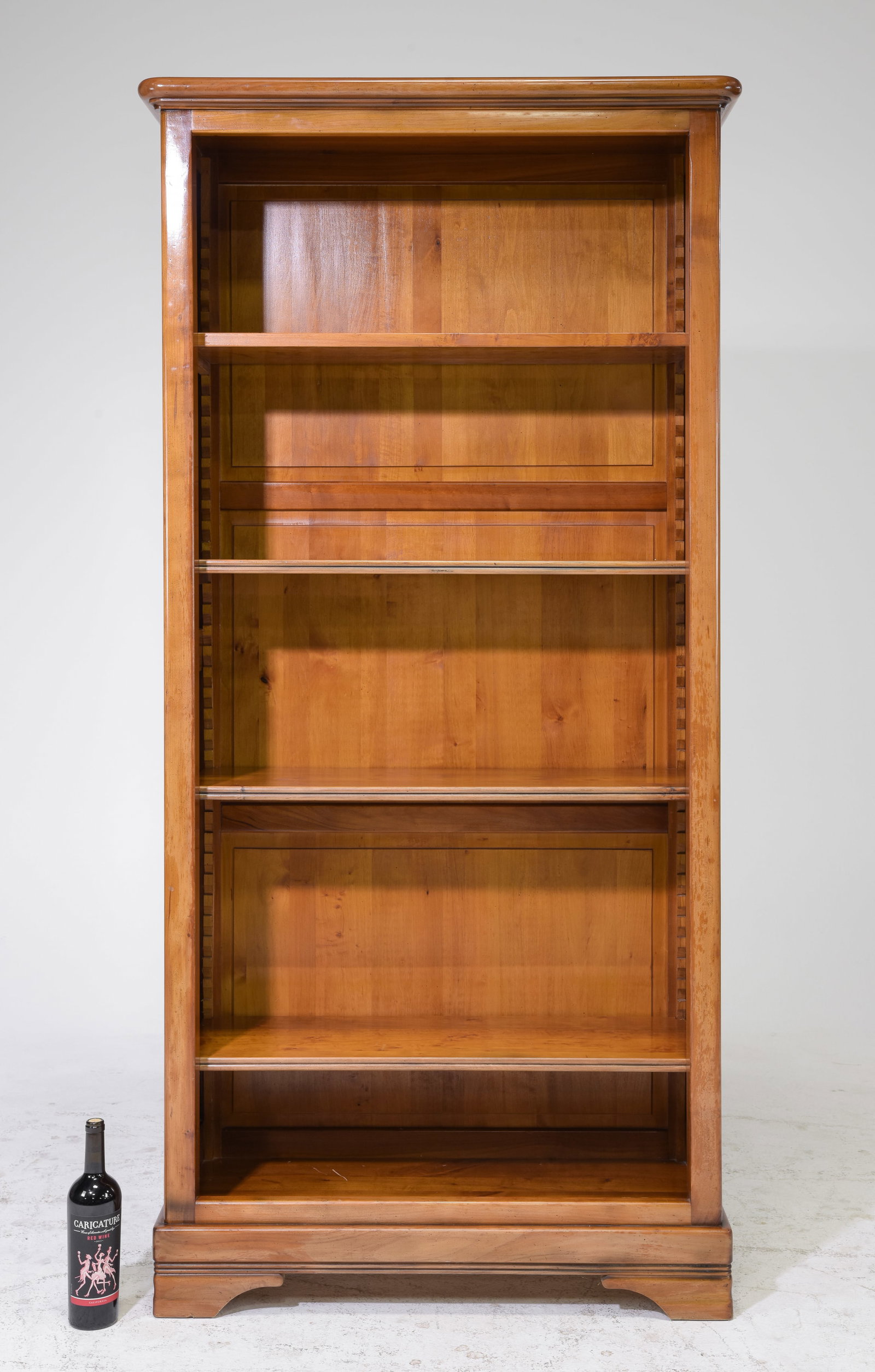 Louis Philippe Style Cherry Bookshelf c.1930's (1 of 6)