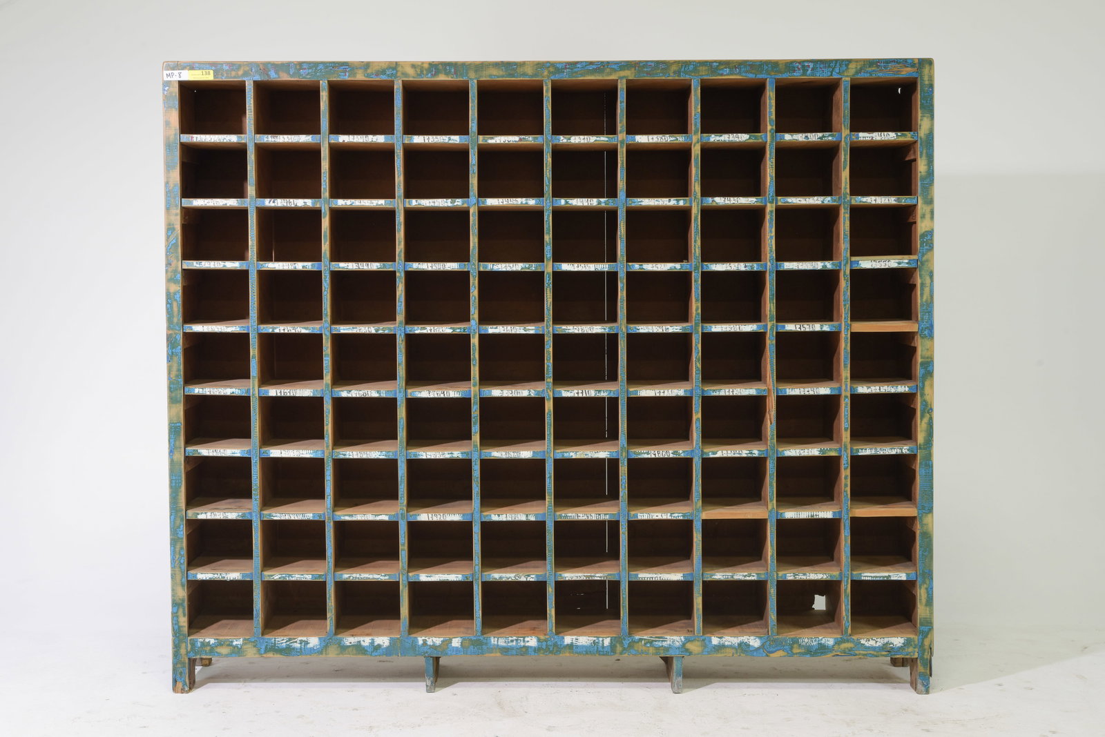 Country Store / Shop Painted Cubby Cabinet (1 of 9)