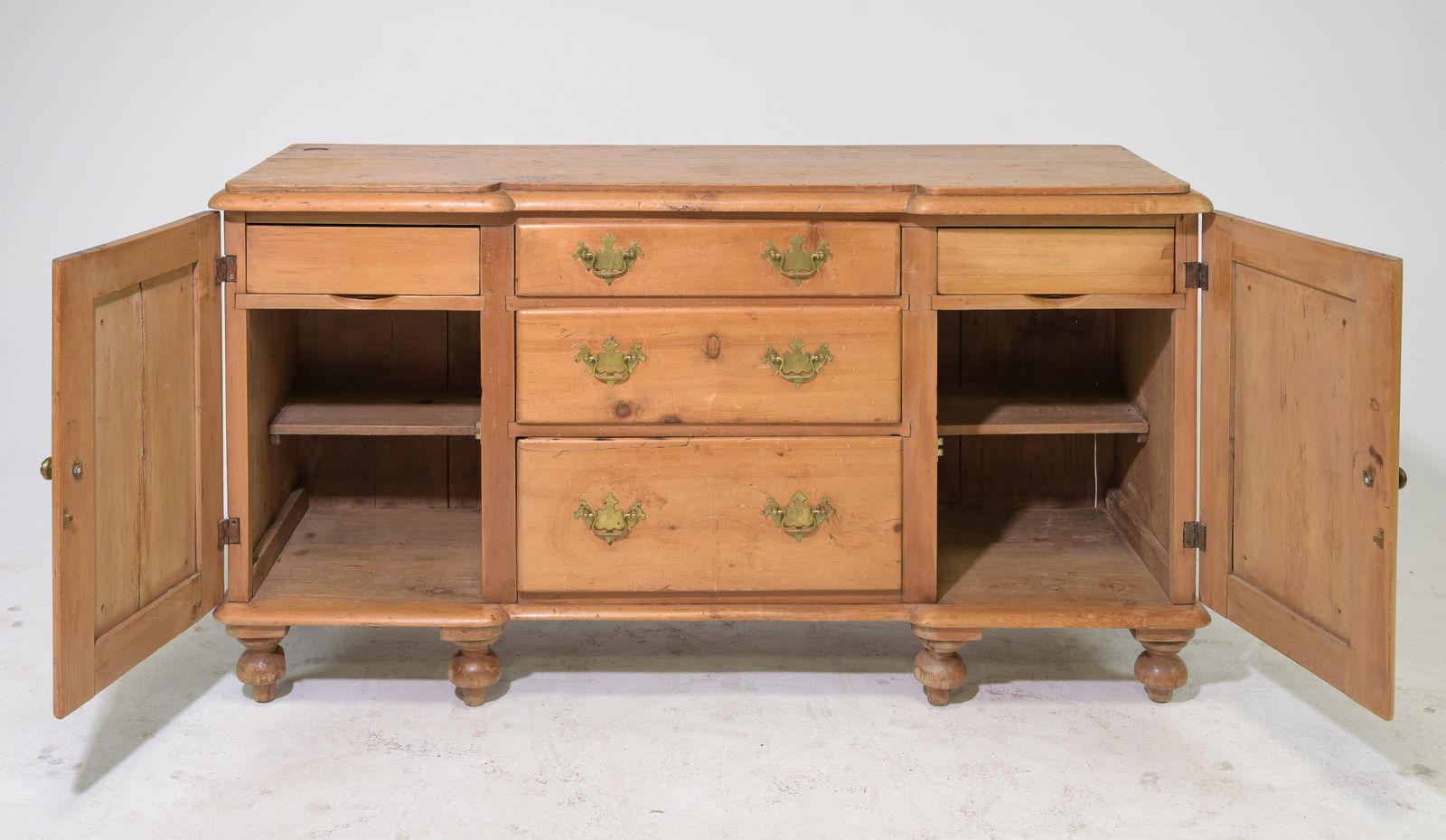 British Pine Sideboard / Dresser (1 of 6)
