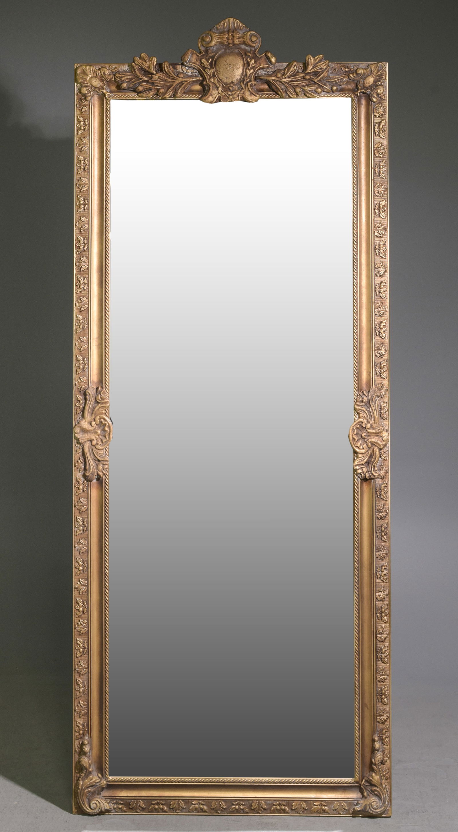French Style Gold Framed Beveled Mirror #2 (1 of 1)