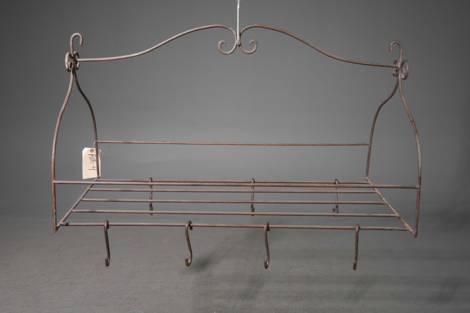 Hanging Iron Pot Rack (1 of 3)