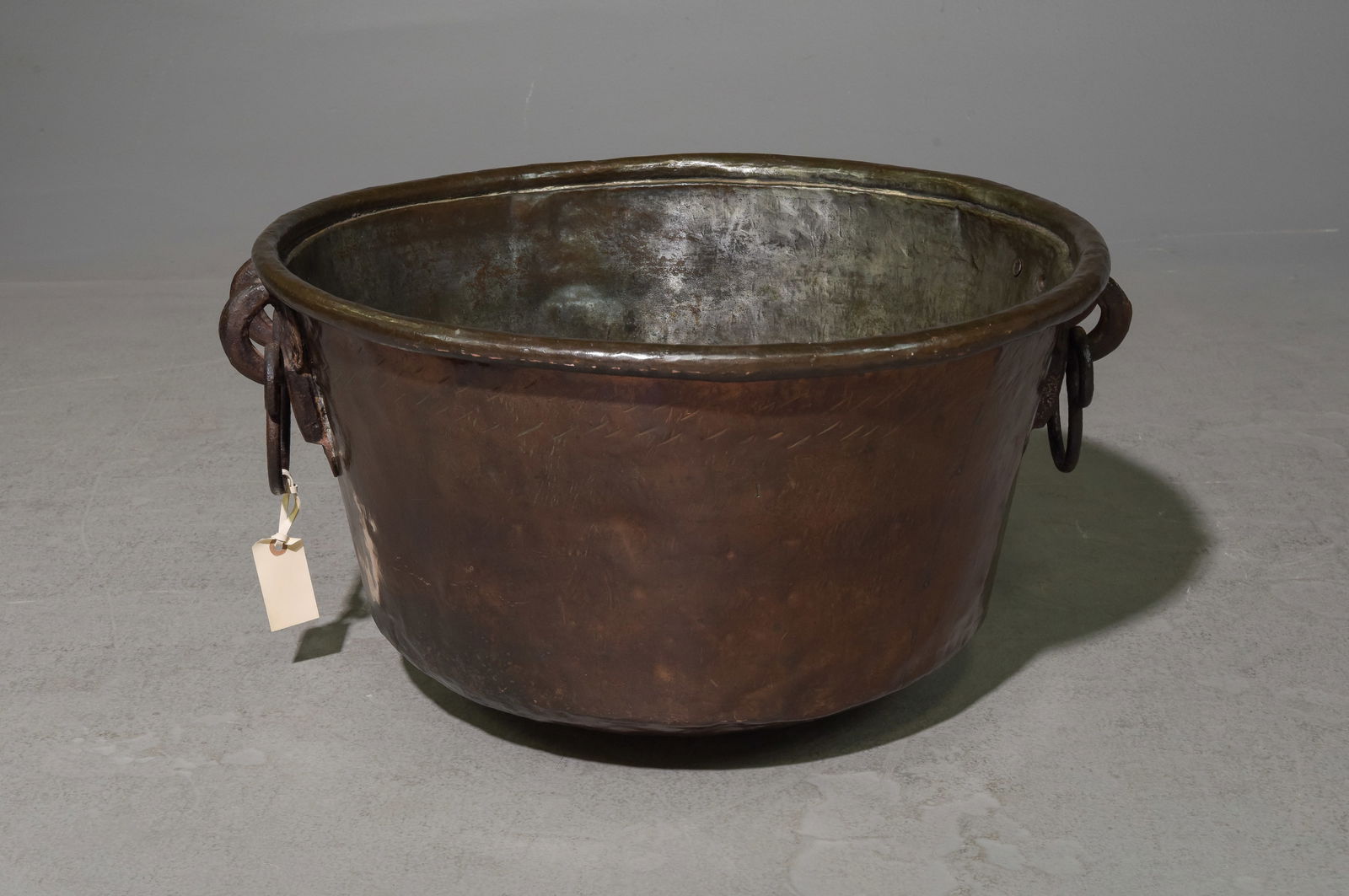 Large Copper Bucket With Handles (1 of 2)
