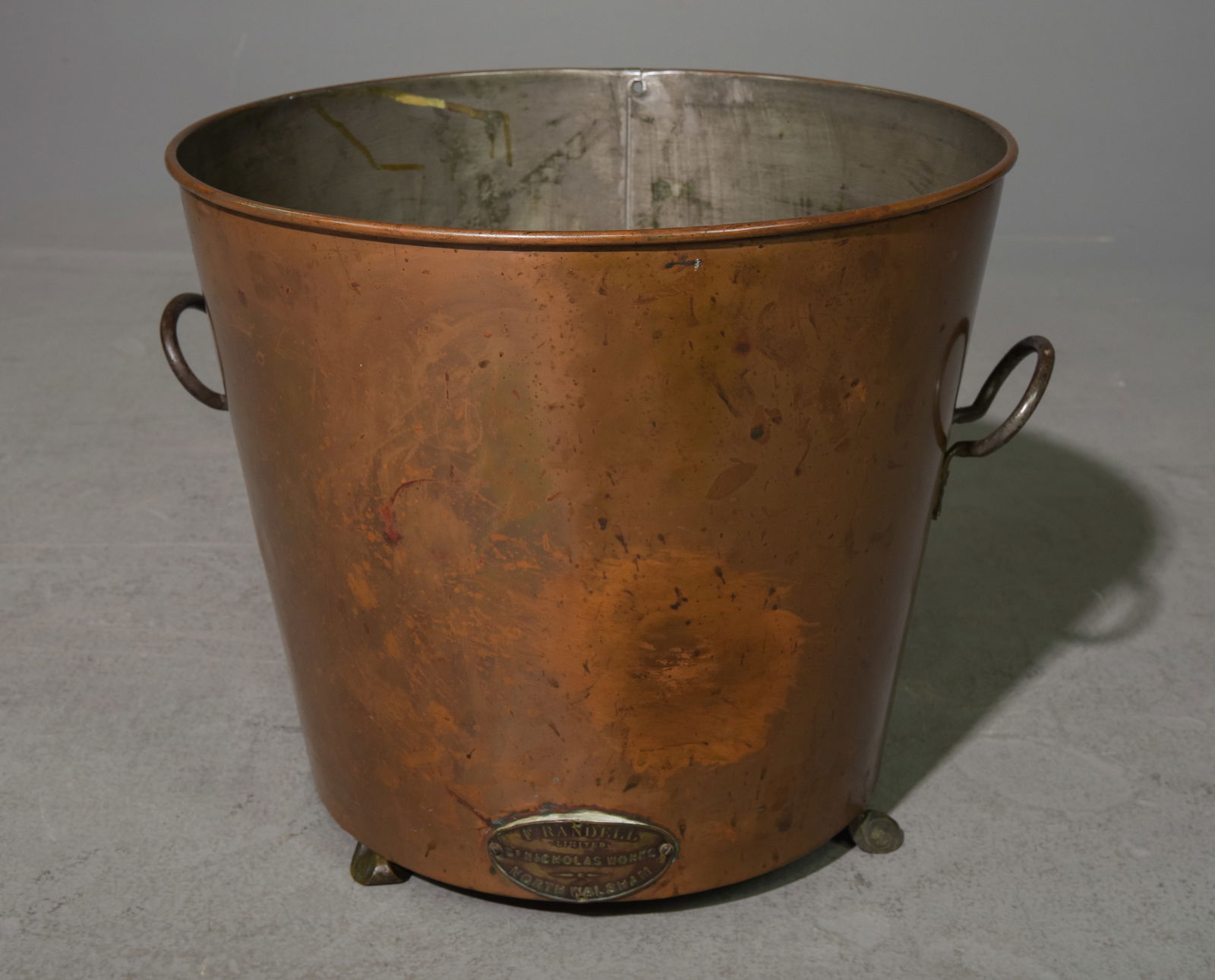 F. Randell Copper / Metal Bucket (1 of 4)