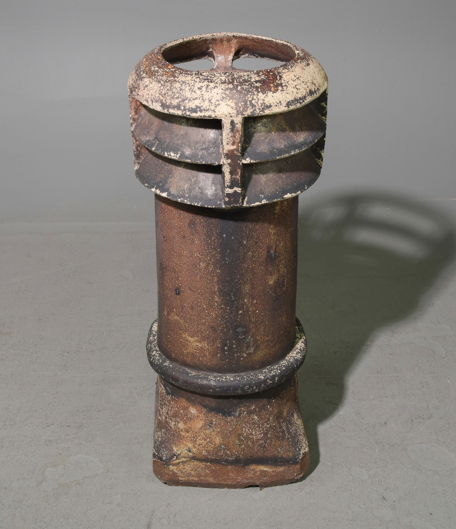 British Cast Iron Chimney: British Cast Iron Chimney - 36 inches tall x 16 x 16