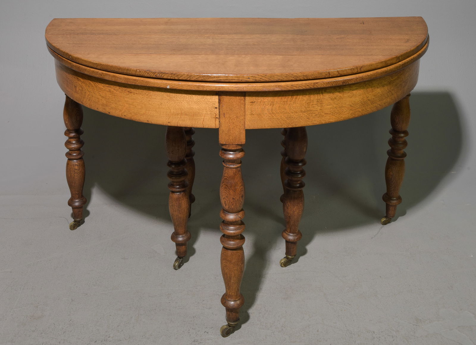 English Oak Flip Top Table (1 of 5)