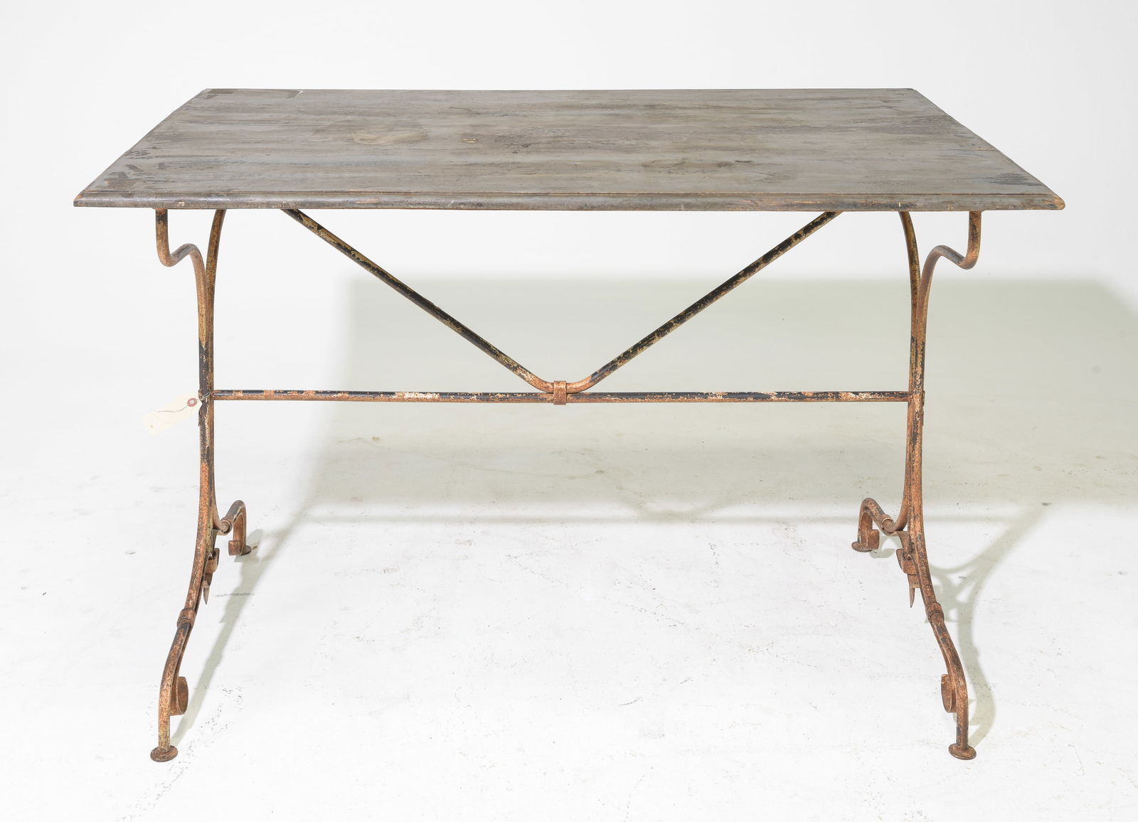 English Iron Base Bistro / Garden Table #2 (1 of 4)