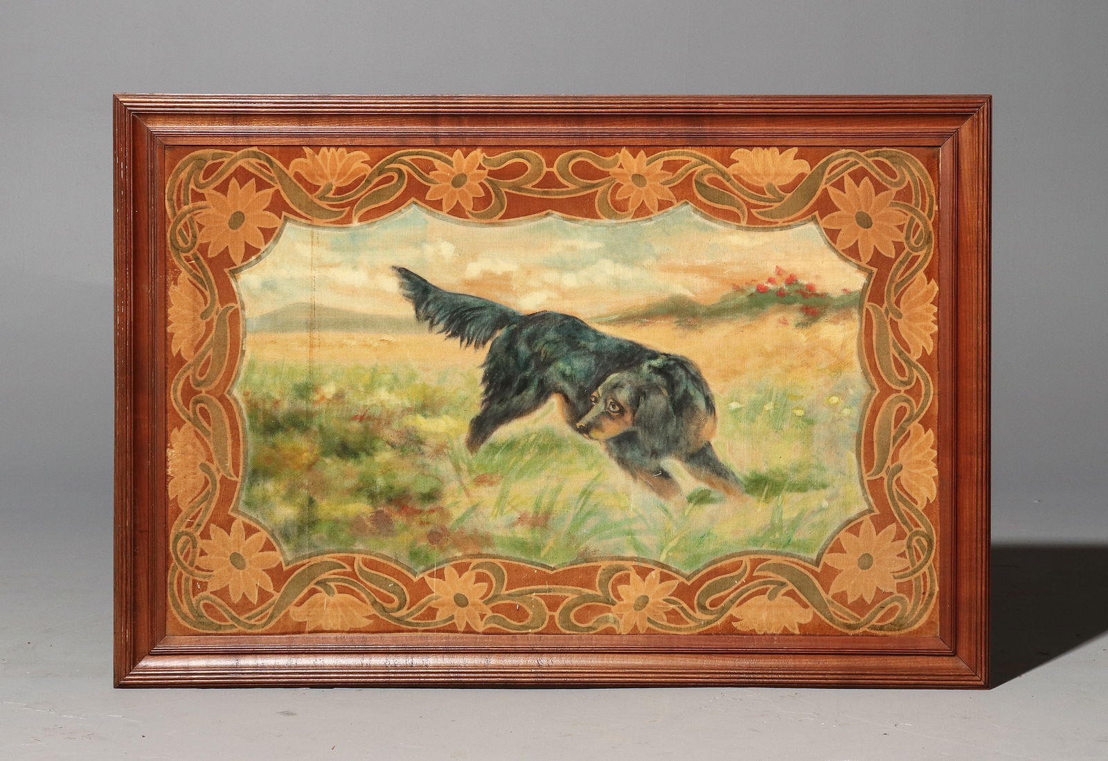 Oak Framed Gobalina Dog Art (1 of 3)