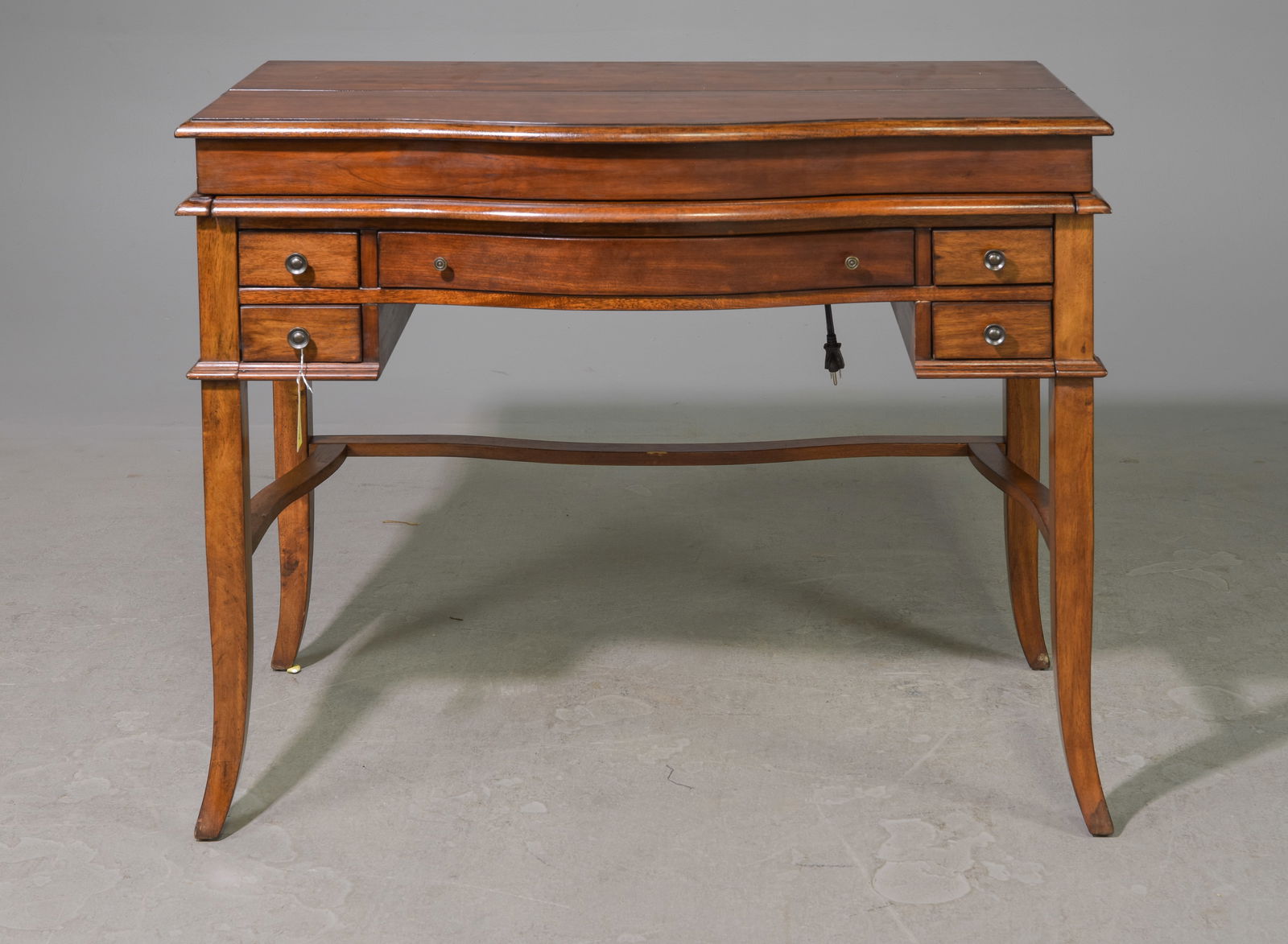 Maitland-Smith Style Flip Top Writing Table / Desk (1 of 7)
