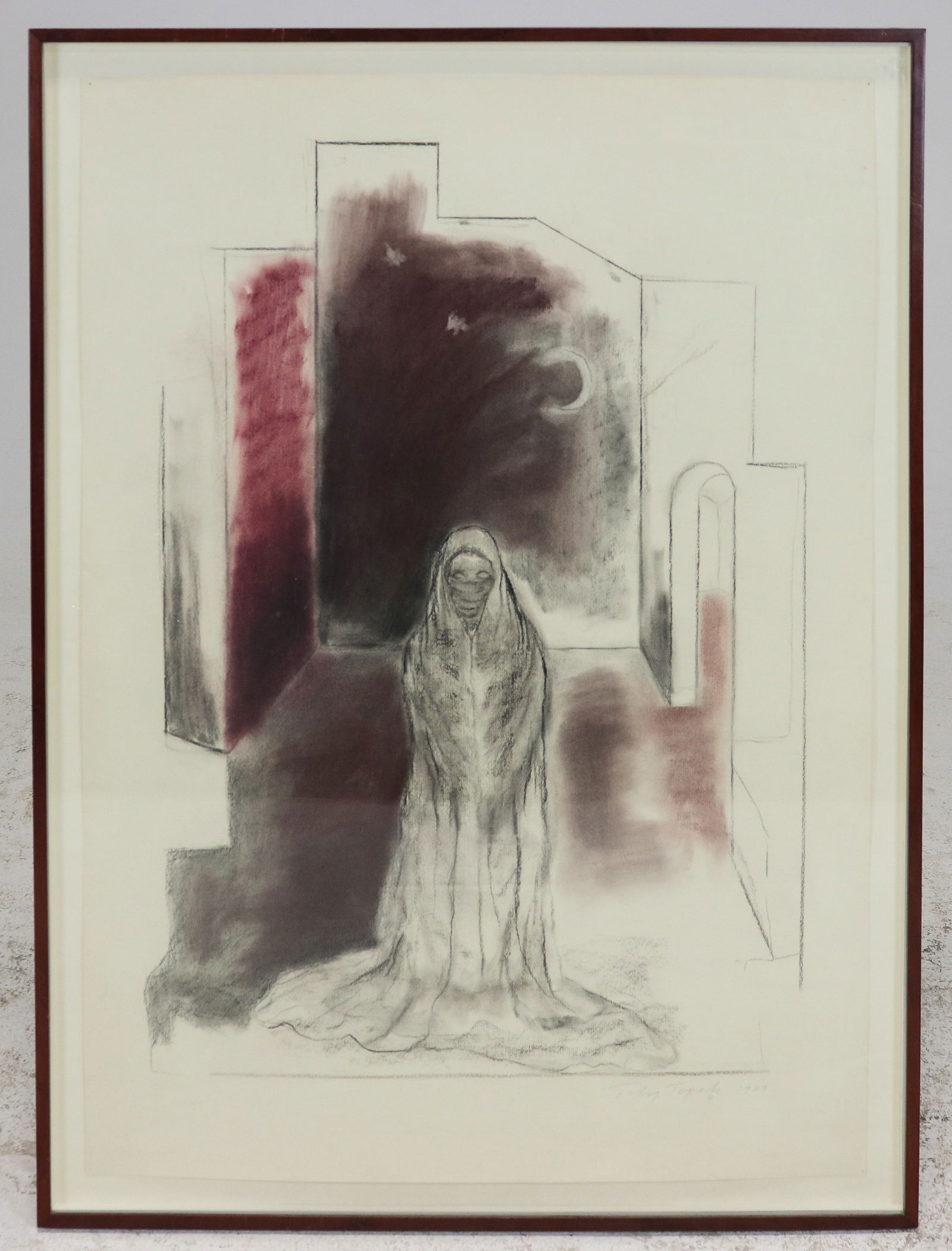 Graphite Portrait Drawing by Toby Topek (1 of 7)