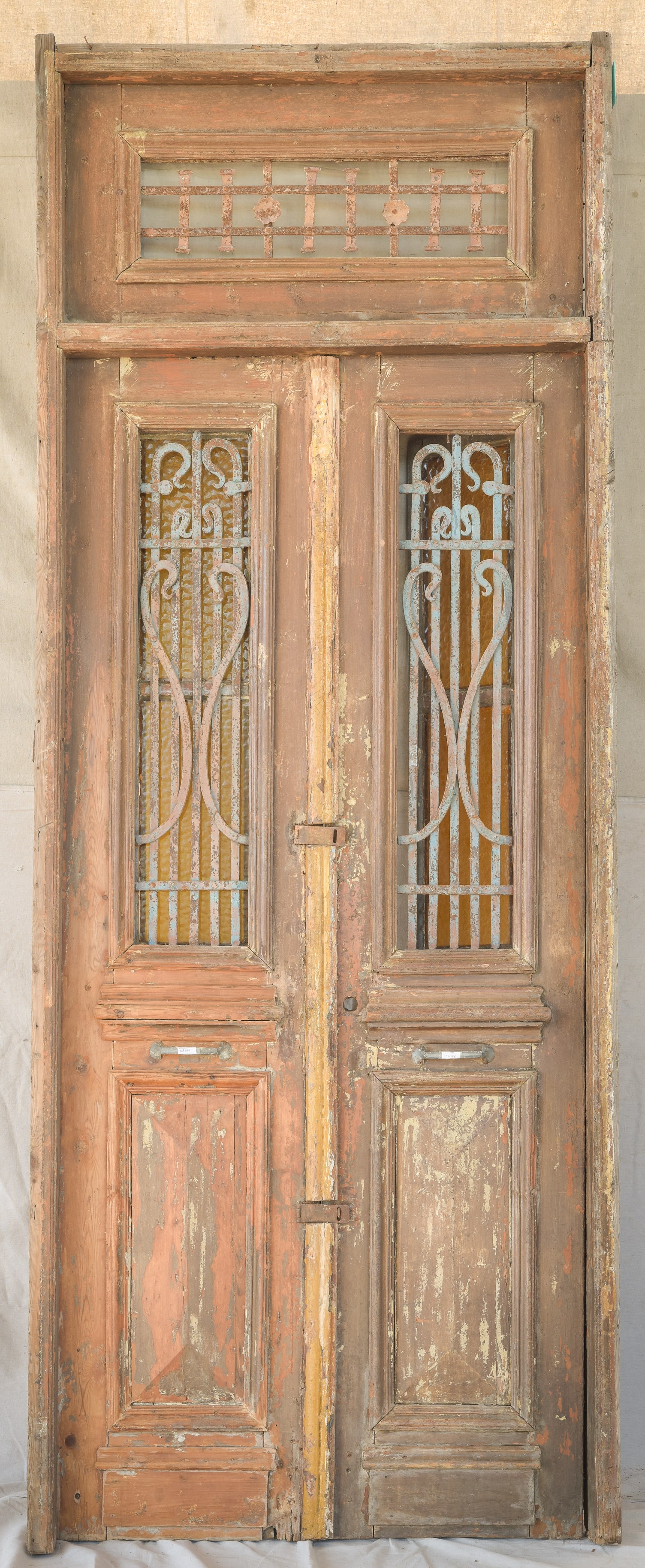 Large Door with Iron & Glass #1 (1 of 7)