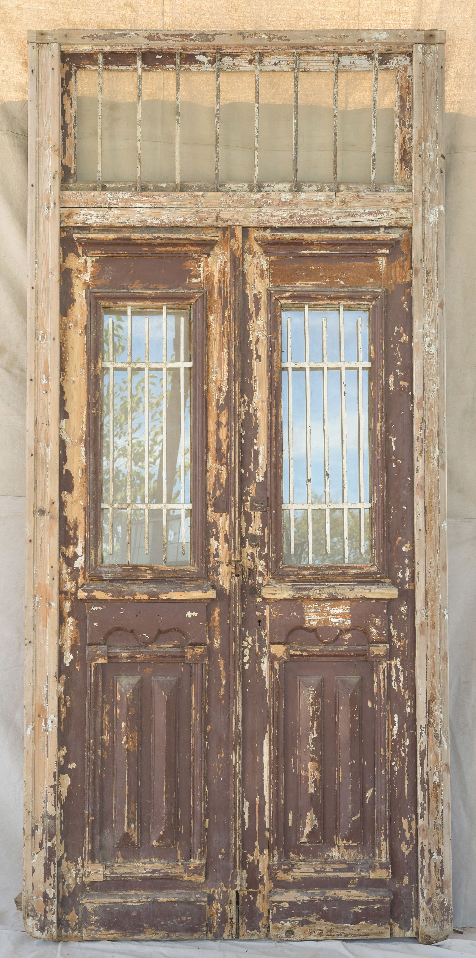 Large Door with Iron & Glass #3 (1 of 5)