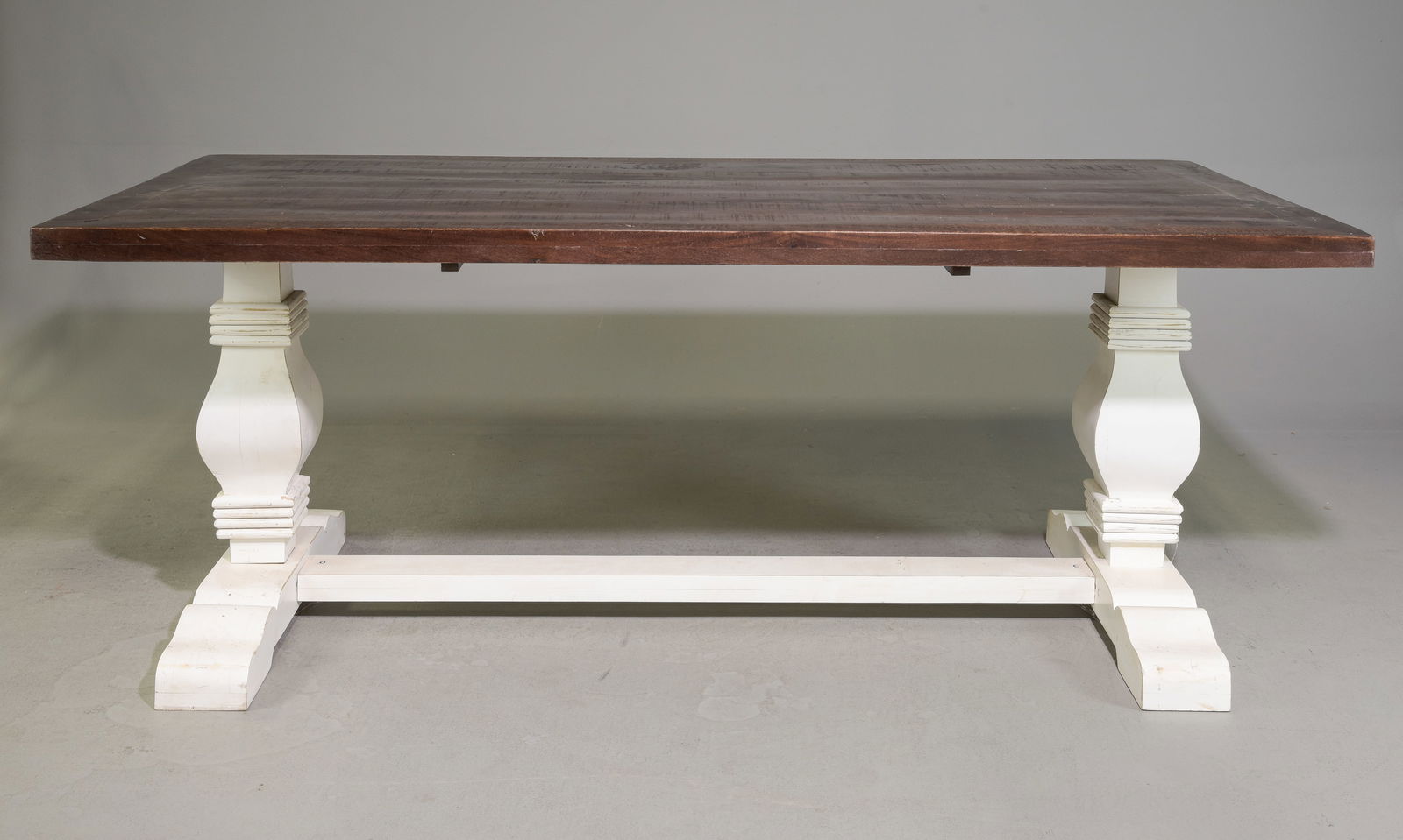 Farmhouse Painted Base Dining Table (1 of 3)