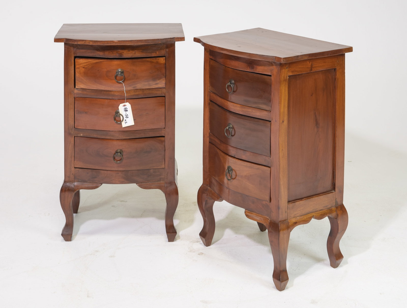 Two of Three Drawer Chests / Nightstands: Two of Three Drawer Chests / Nightstands - 30 in tall x 18 x 13.5 each
