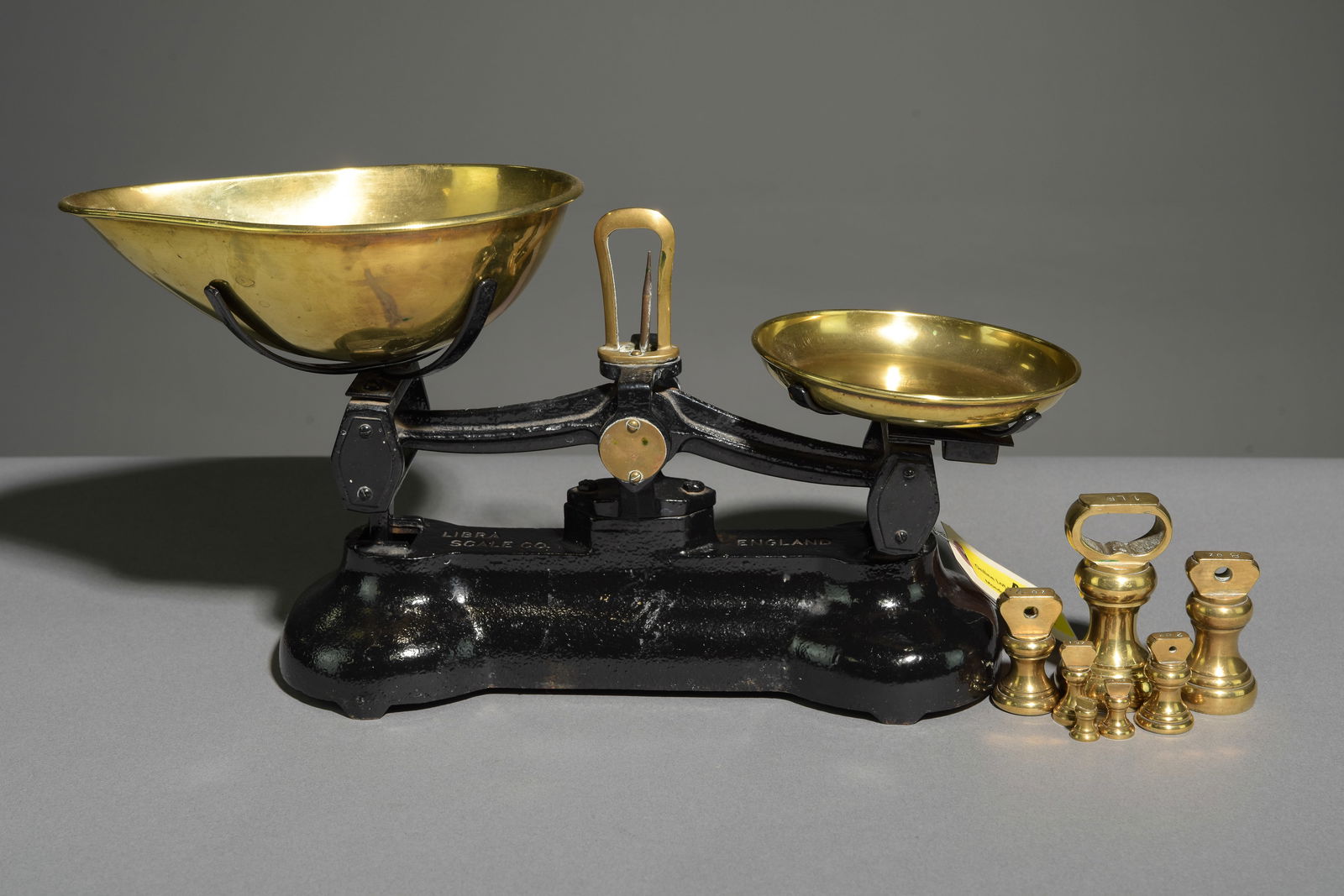 British Black Balance Scale with Bell Weights #1 (1 of 5)