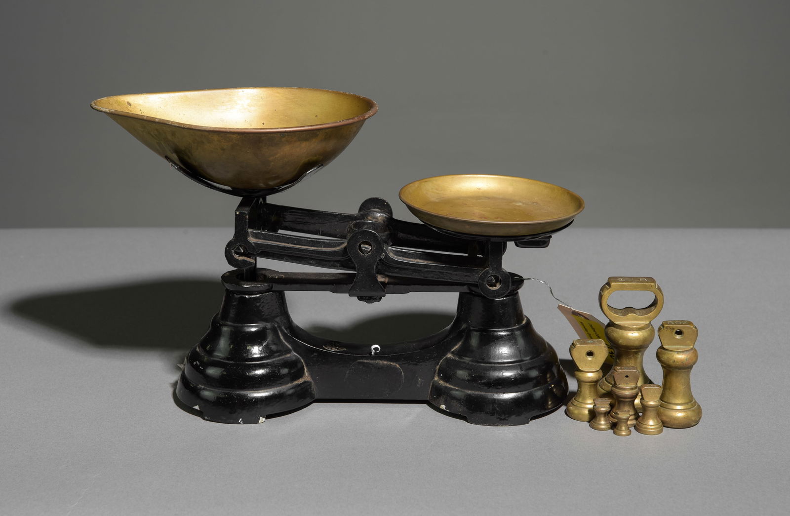 British Black Balance Scale with Bell Weights #2 (1 of 4)