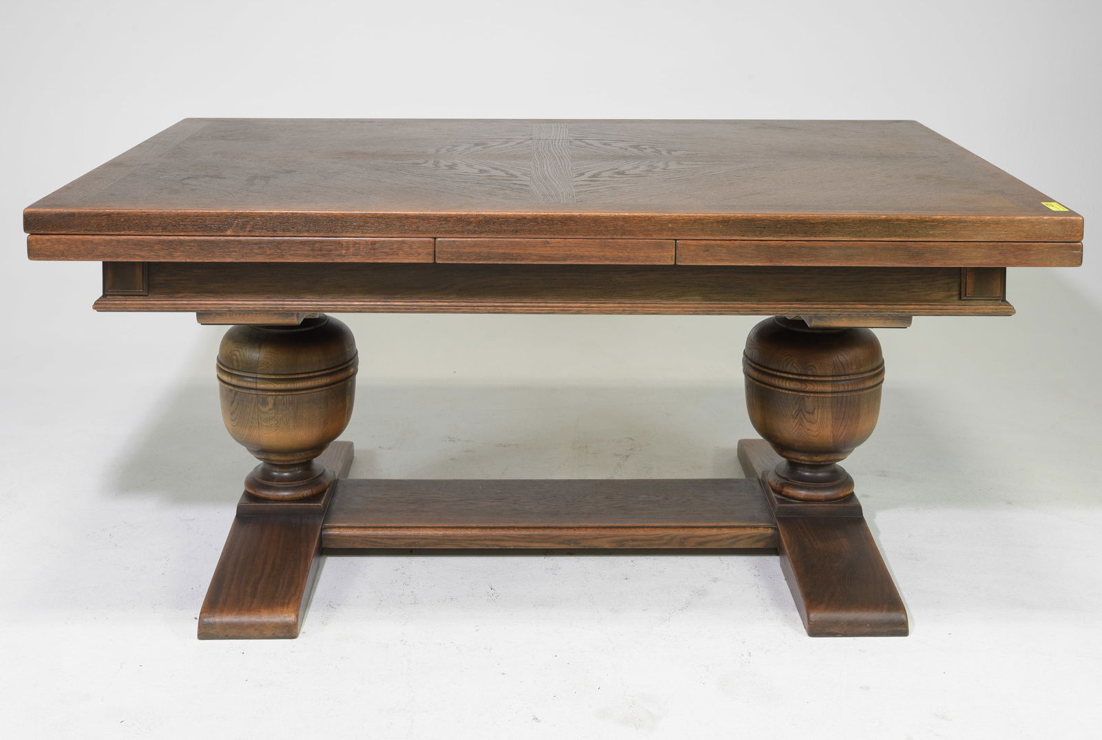 Danish Oak Draw  Leaf Dining Table c.1930's (1 of 4)