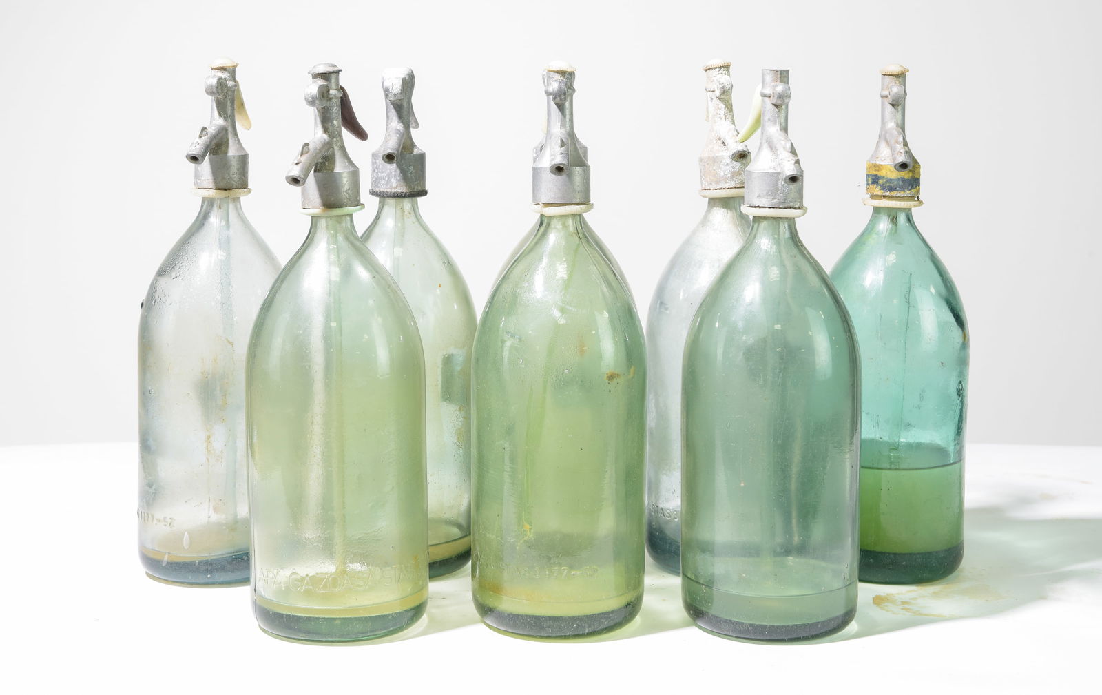 8 Assorted Glass Seltzer Bottles (1 of 3)