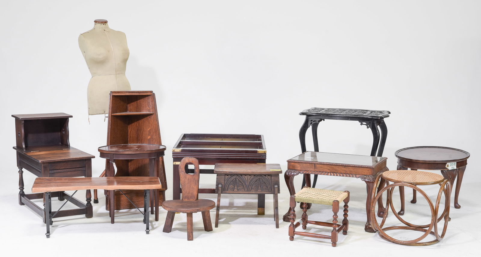 13pcs Assorted English Furniture & Mannequin (1 of 7)