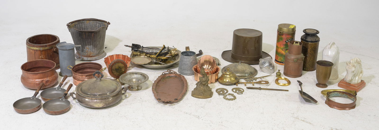 30+ Pieces Assorted Metal Pans, Pots, Canisters, Etc. (1 of 5)