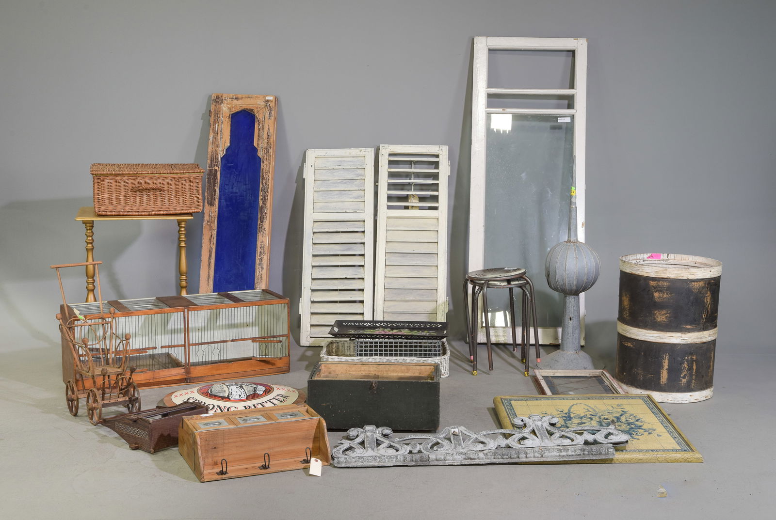 23pcs - Assorted Doors, Tables, Bird Cage, Etc. (1 of 5)